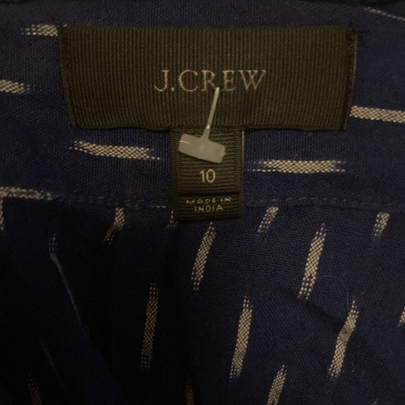 Blue Jcrew wrap tulip hem skirt - Picture 3 of 4